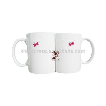 Hot Sale Sublimation Couple Mug/Lovers Mug/Magic Mug